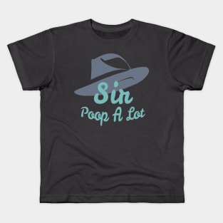 Sir Poop A Lot Kids T-Shirt